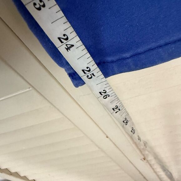 Curve Blue Ankle Pants - Picture 6 of 7